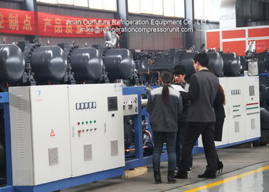 De Koude Zaal van de ijsmachine Compressoreenheid 100HP - 600HP-Koelingscapaciteit
