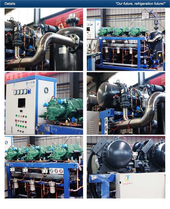 De koele Zaal Wortel die van Anbell van de Koelingseenheid Koude Opslag 400hp vooraf koelen
