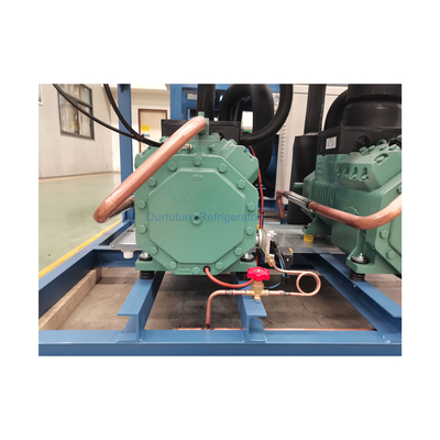 Schroeftype - Parallelle verbinding in één fase Geoptimaliseerde koeloplossing met koelcompressor